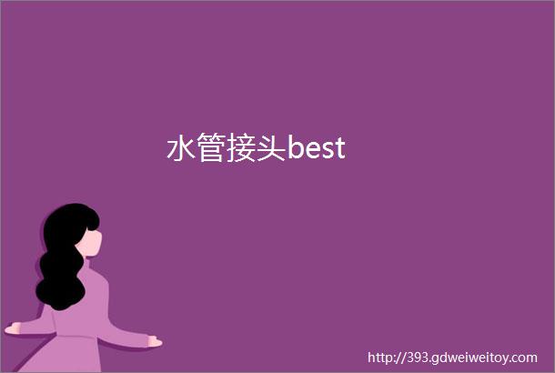 水管接头best